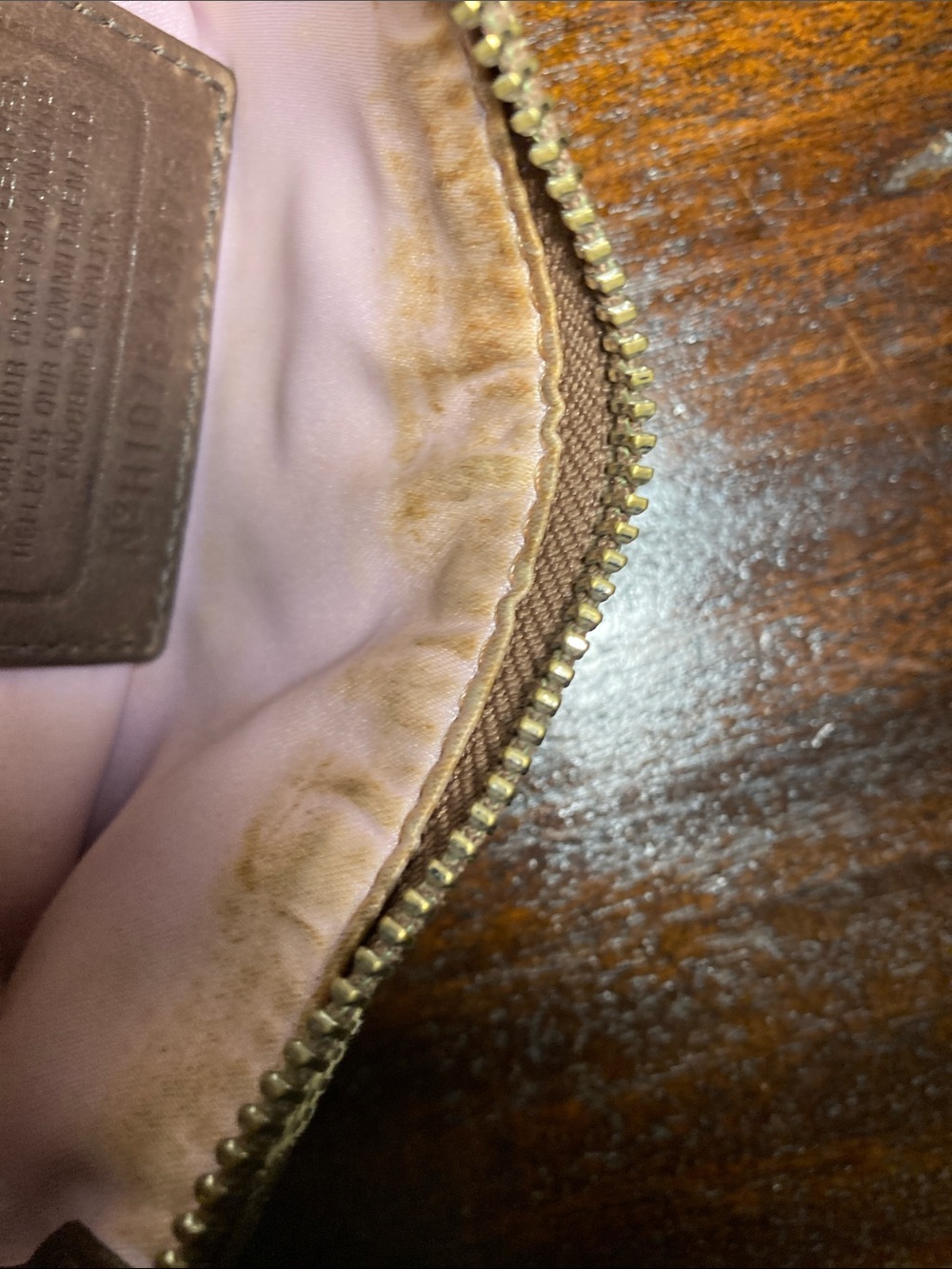 Coach Sutton signature swingpack crosspody bag khaki - Picture 8 of 12